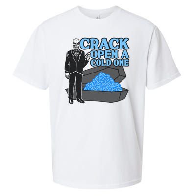 Crack Open A Cold One Sueded Cloud Jersey T-Shirt