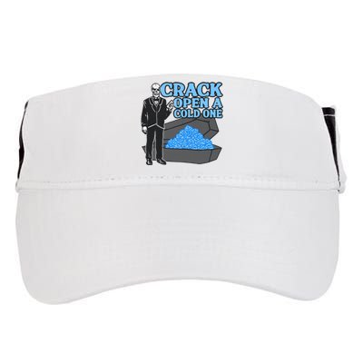 Crack Open A Cold One Adult Drive Performance Visor