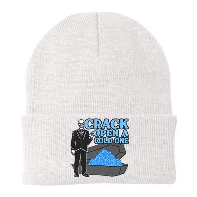 Crack Open A Cold One Knit Cap Winter Beanie