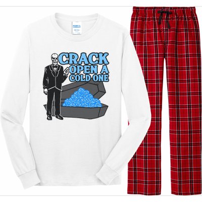 Crack Open A Cold One Long Sleeve Pajama Set