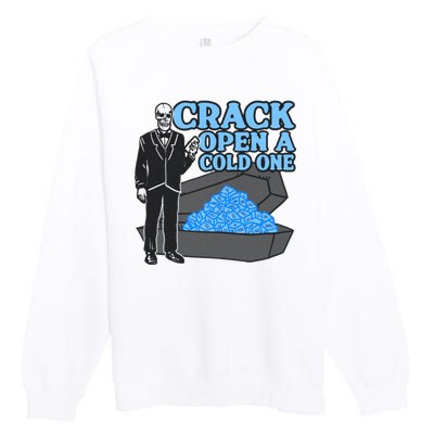 Crack Open A Cold One Premium Crewneck Sweatshirt