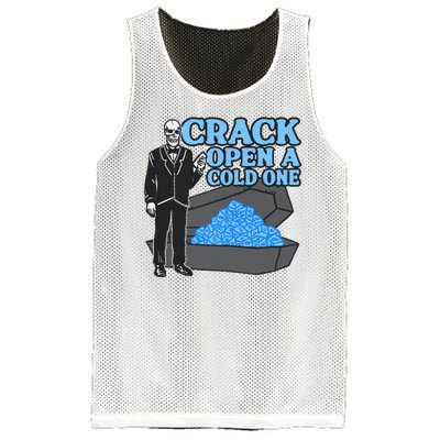 Crack Open A Cold One Mesh Reversible Basketball Jersey Tank