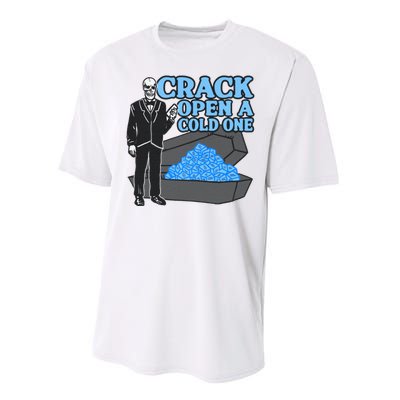 Crack Open A Cold One Performance Sprint T-Shirt