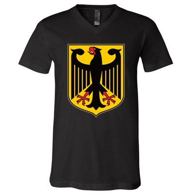 Coat Of Arms Of Germany | German Eagle V-Neck T-Shirt