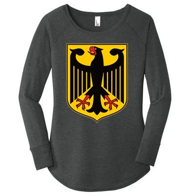 Coat Of Arms Of Germany | German Eagle Women's Perfect Tri Tunic Long Sleeve Shirt