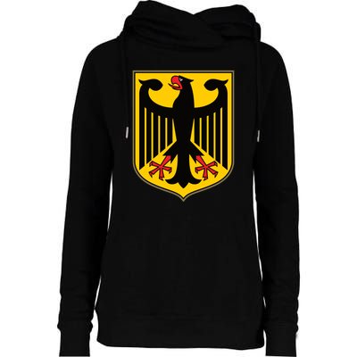 Coat Of Arms Of Germany | German Eagle Womens Funnel Neck Pullover Hood