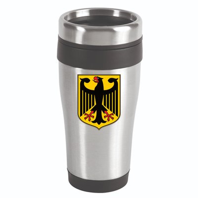 Coat Of Arms Of Germany | German Eagle 16oz Travel Tumbler