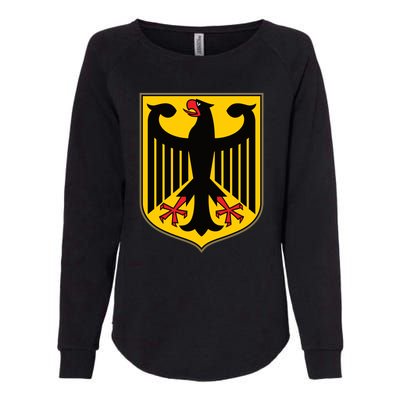 Coat Of Arms Of Germany | German Eagle Womens California Wash Sweatshirt