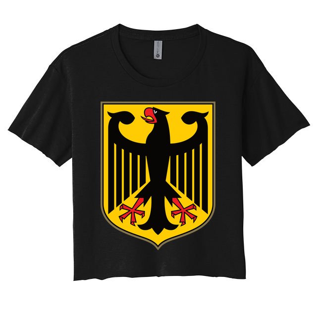 Coat Of Arms Of Germany | German Eagle Crop Top