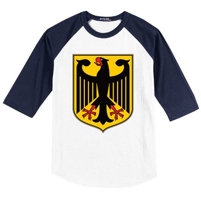 Coat Of Arms Of Germany | German Eagle Baseball Sleeve Shirt