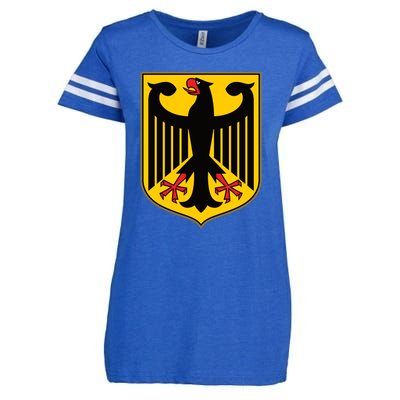 Coat Of Arms Of Germany | German Eagle Enza Ladies Jersey Football T-Shirt