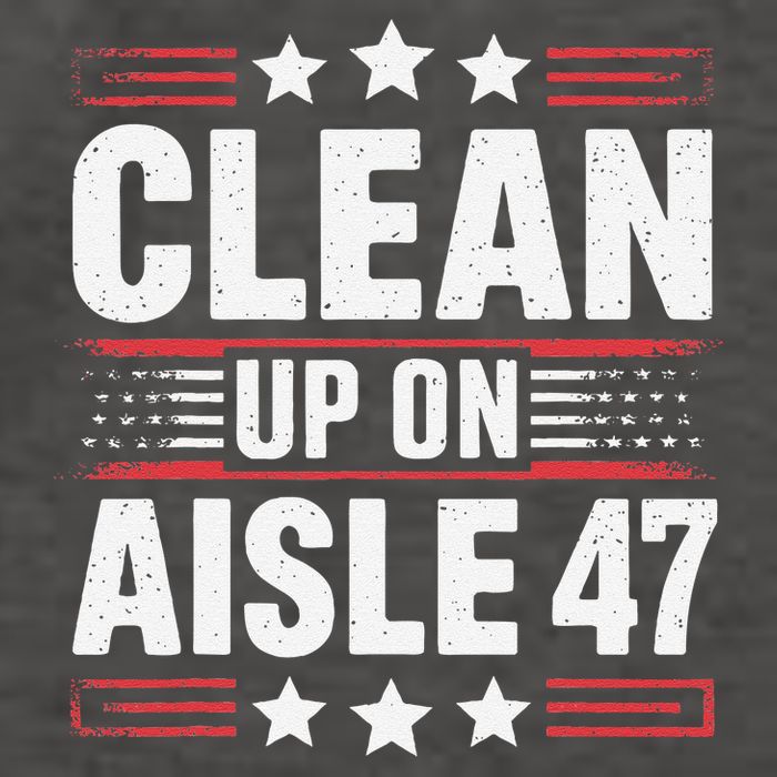 Clean On Aisle 47 Impeach Trump Funny Patriotic President Vector Backpack
