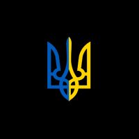 Coat Of Arms Of Ukraine Emblem Chest Print Cooling Performance Long Sleeve Crew