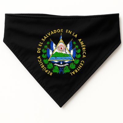 Coat Of Arms Of El Salvador Salvadoran USA-Made Doggie Bandana