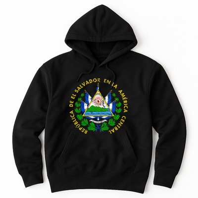 Coat Of Arms Of El Salvador Salvadoran Hoodie