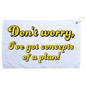 Concepts Of A Plan Trump Debate Line Weird Quote Grommeted Golf Towel