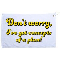 Concepts Of A Plan Trump Debate Line Weird Quote Grommeted Golf Towel