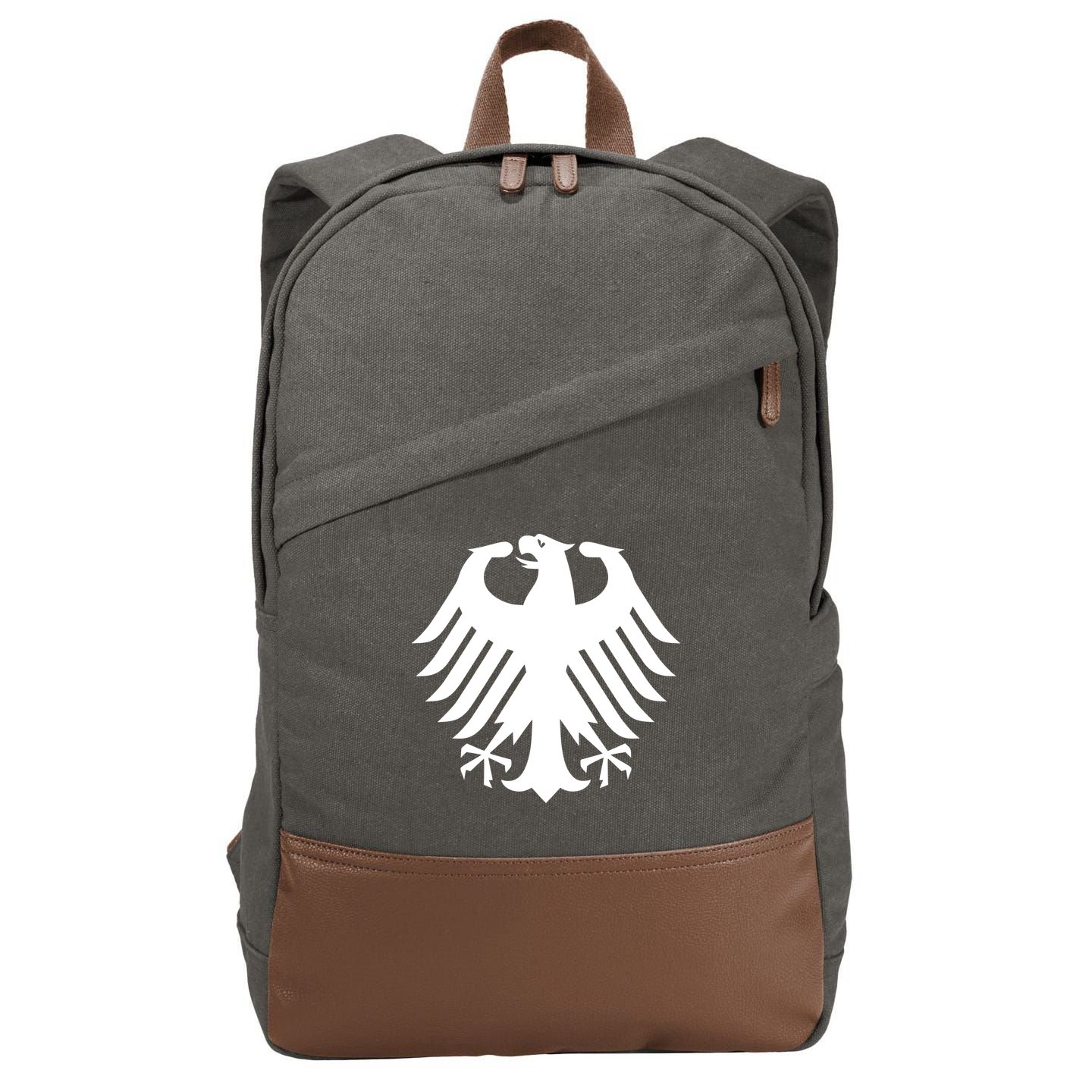 Coat Of Arms Of Germany | German Eagle Cotton Canvas Backpack