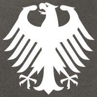 Coat Of Arms Of Germany | German Eagle Cotton Canvas Backpack