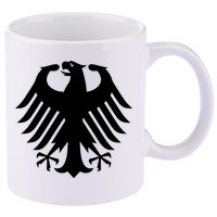 Coat Of Arms Of Germany | German Eagle 11oz C Handle Ceramic Mug