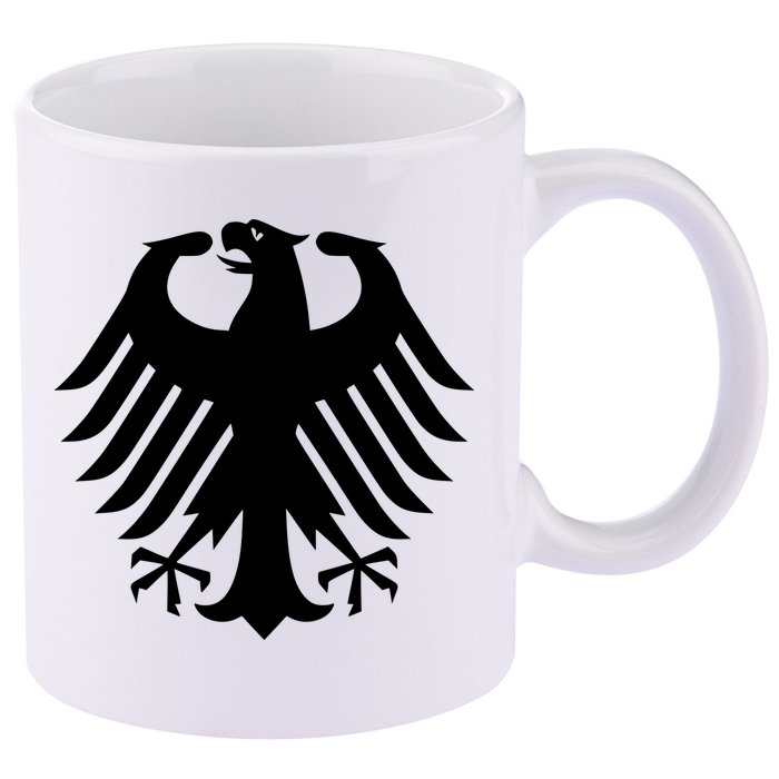 Coat Of Arms Of Germany | German Eagle 11oz C Handle Ceramic Mug