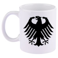 Coat Of Arms Of Germany | German Eagle 11oz C Handle Ceramic Mug