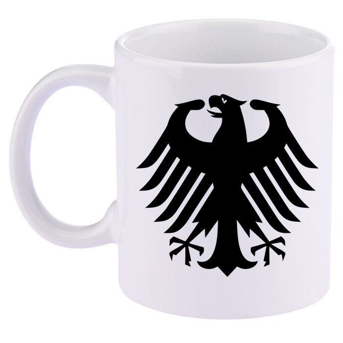 Coat Of Arms Of Germany | German Eagle 11oz C Handle Ceramic Mug