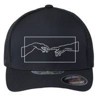 Creation Of Adam Hands Flexfit Unipanel Trucker Cap