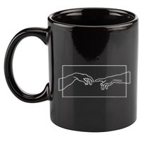 Creation Of Adam Hands 11oz C Handle Ceramic Mug