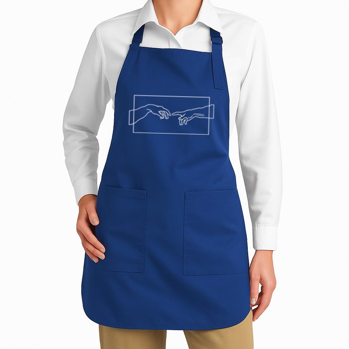 Creation Of Adam Hands Apron