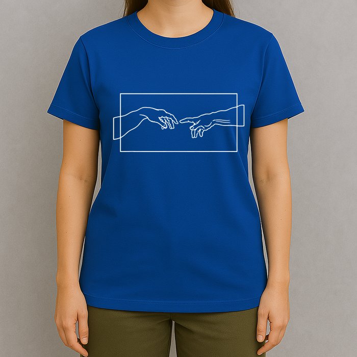 Creation Of Adam Hands T-Shirt