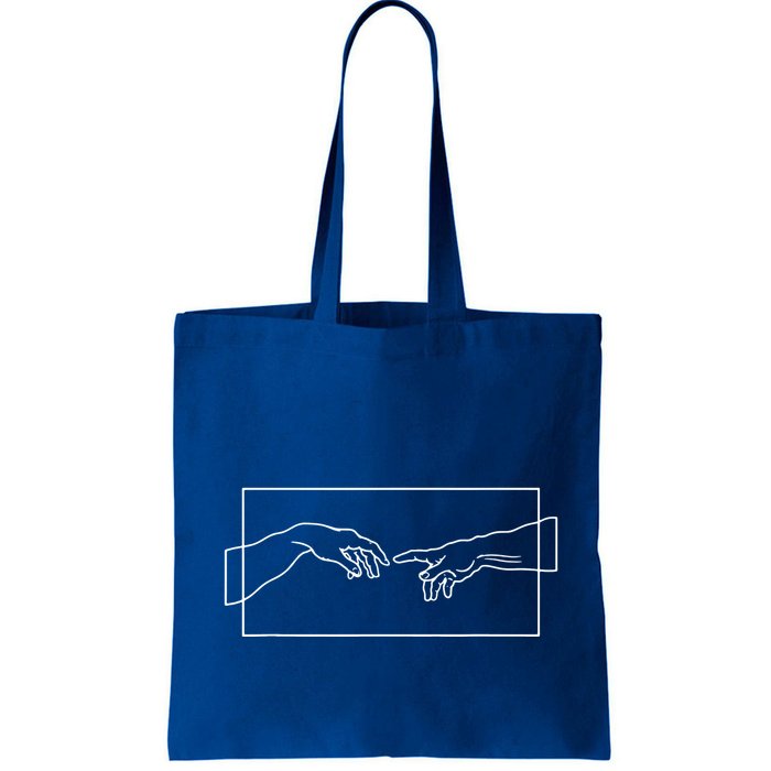 Creation Of Adam Hands Bag