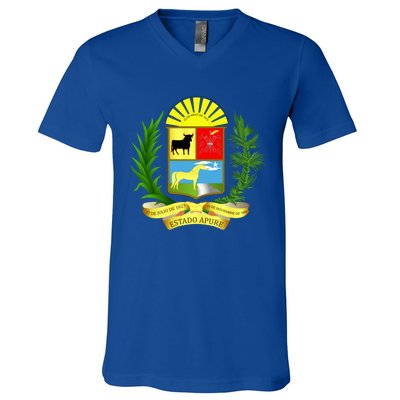 Coat Of Arms Of Apure State Of Venezuela Gift V-Neck T-Shirt