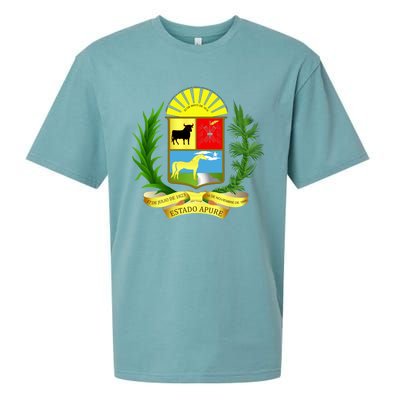 Coat Of Arms Of Apure State Of Venezuela Gift Sueded Cloud Jersey T-Shirt