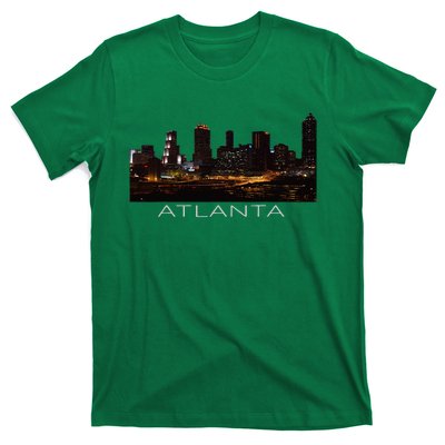 City Of Atlanta Nightlife Georgia Skyline Cityscape Love ATL T-Shirt