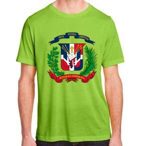 Coat Of Arms Republica Dominicana Bandera Dominican Flag Cool Gift Adult ChromaSoft Performance T-Shirt