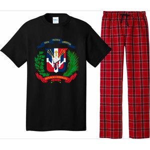 Coat Of Arms Republica Dominicana Bandera Dominican Flag Cool Gift Pajama Set