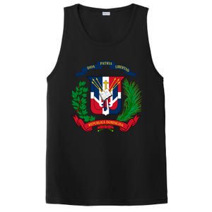 Coat Of Arms Republica Dominicana Bandera Dominican Flag Cool Gift PosiCharge Competitor Tank