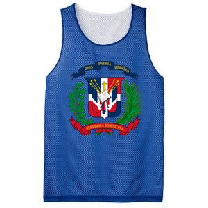 Coat Of Arms Republica Dominicana Bandera Dominican Flag Cool Gift Mesh Reversible Basketball Jersey Tank