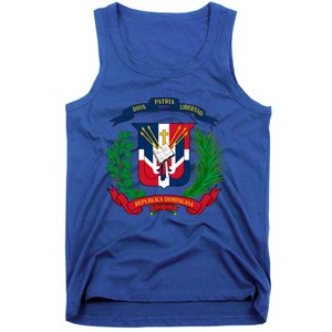 Coat Of Arms Republica Dominicana Bandera Dominican Flag Cool Gift Tank Top