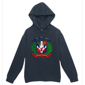 Coat Of Arms Republica Dominicana Bandera Dominican Flag Cool Gift Urban Pullover Hoodie