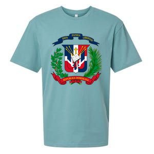 Coat Of Arms Republica Dominicana Bandera Dominican Flag Cool Gift Sueded Cloud Jersey T-Shirt