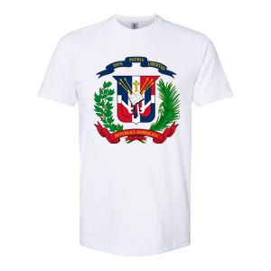 Coat Of Arms Republica Dominicana Bandera Dominican Flag Cool Gift Softstyle CVC T-Shirt