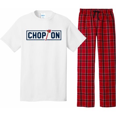 Chop On Atlanta Baseball Pajama Set