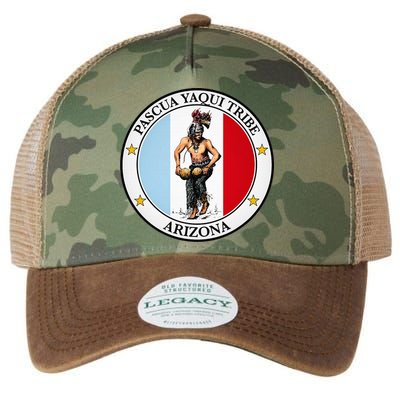 Coat Of Arms Of Pascua Yaqui Tribe Of Arizona Legacy Tie Dye Trucker Hat