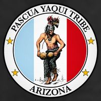 Coat Of Arms Of Pascua Yaqui Tribe Of Arizona 7 Panel Mesh Trucker Snapback Hat