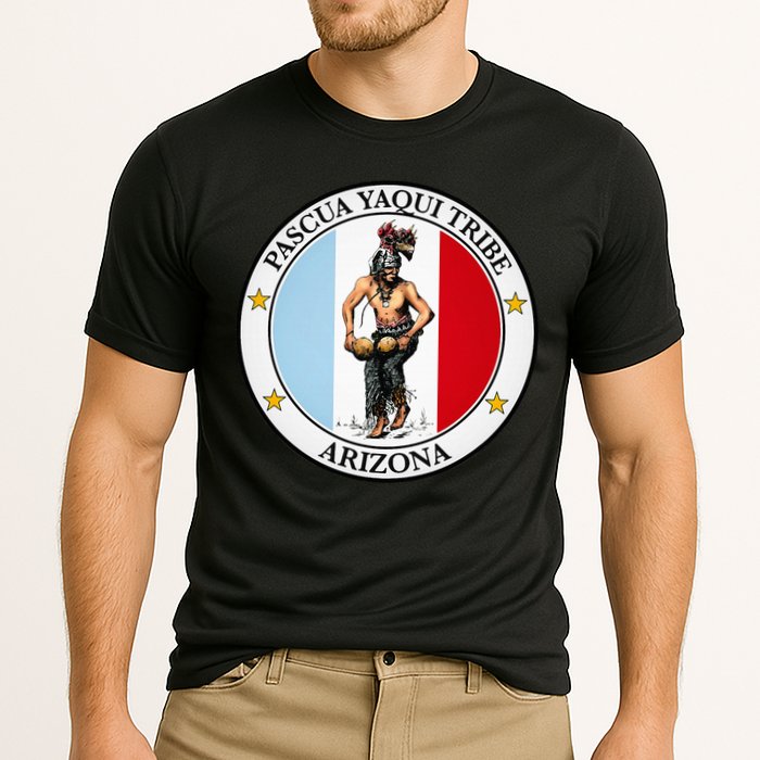 Coat Of Arms Of Pascua Yaqui Tribe Of Arizona Cooling Performance Crew T-Shirt