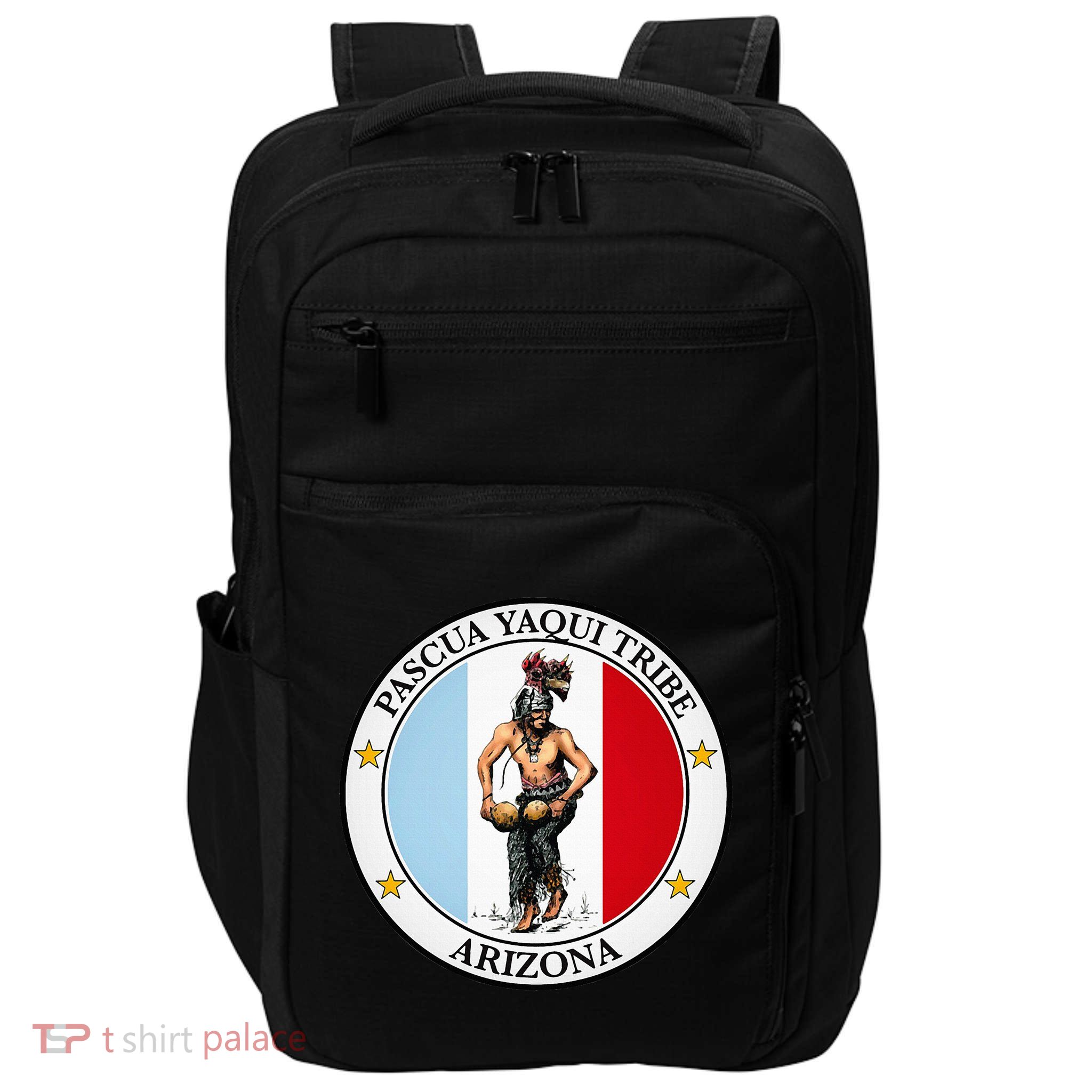 Coat Of Arms Of Pascua Yaqui Tribe Of Arizona Impact Tech Backpack