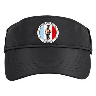 Coat Of Arms Of Pascua Yaqui Tribe Of Arizona Adult Drive Performance Visor