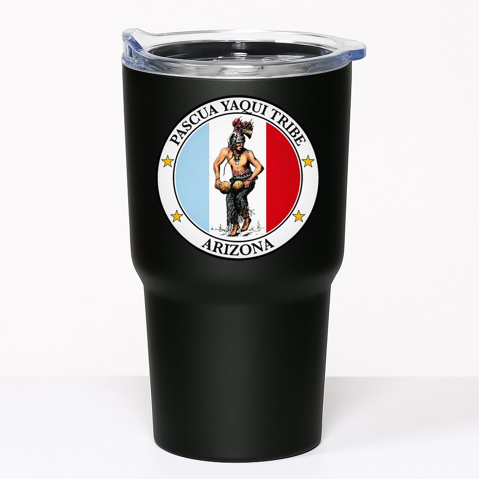 Coat Of Arms Of Pascua Yaqui Tribe Of Arizona Tumbler
